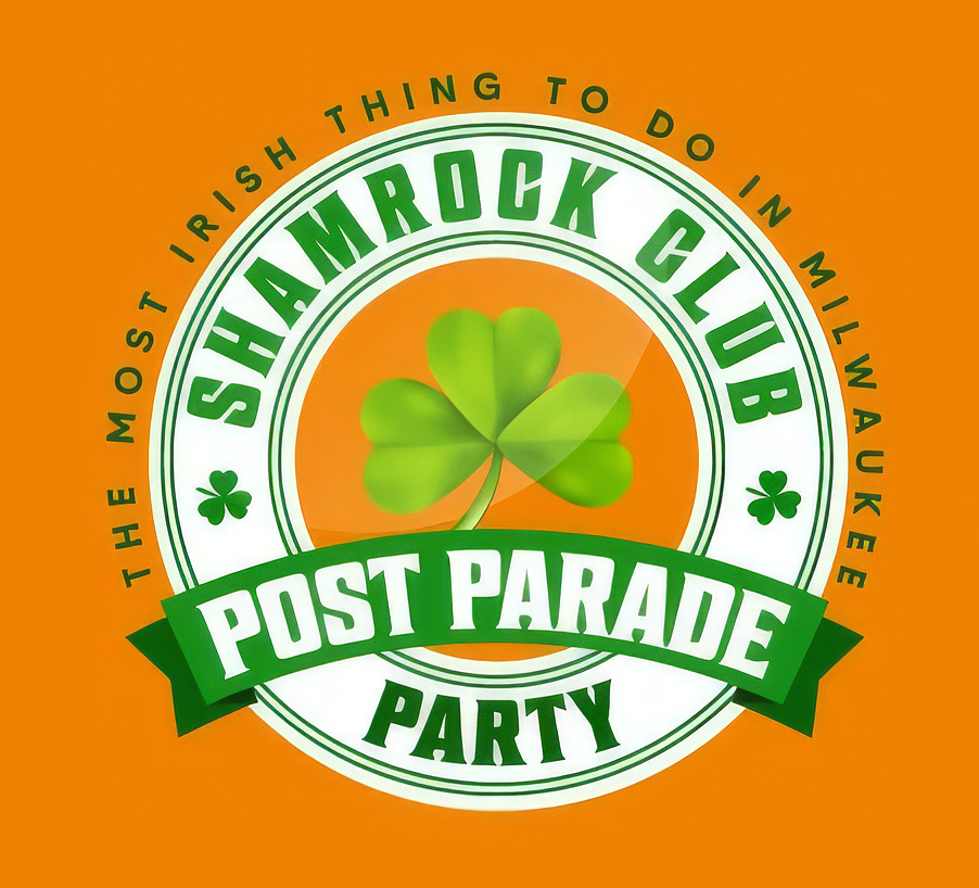 Shamrock Club of Wisconsin Post Parade Party logo